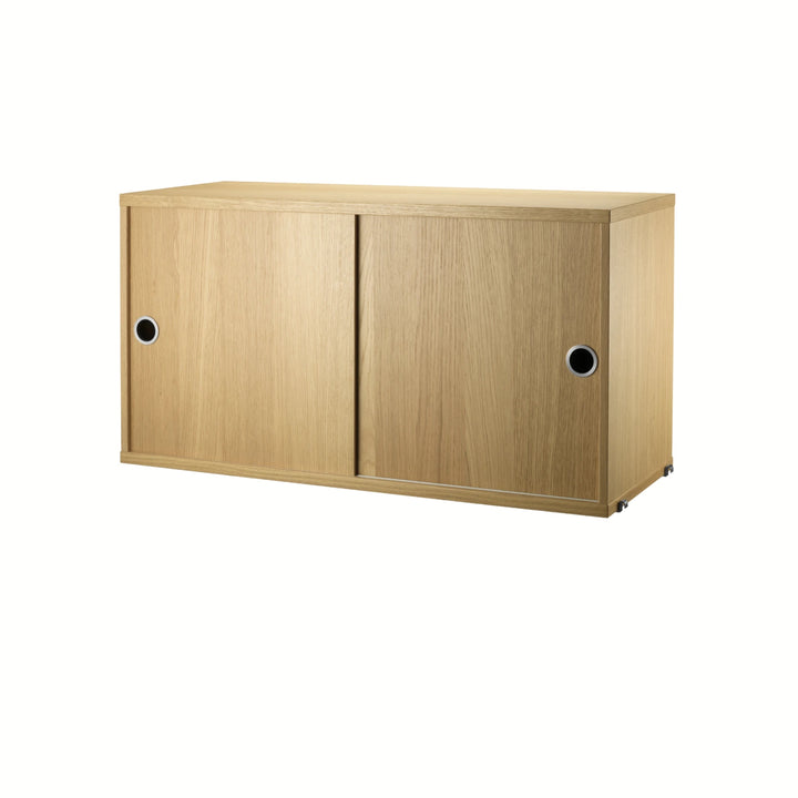 Cabinet with sliding door