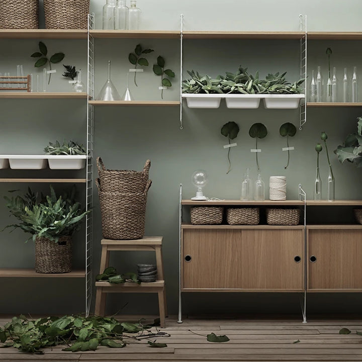 Cabinet with sliding door