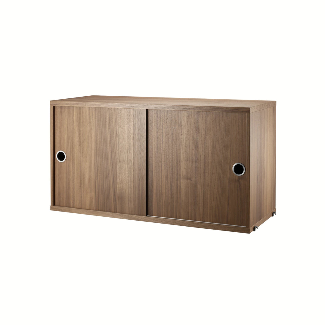 Cabinet with sliding door