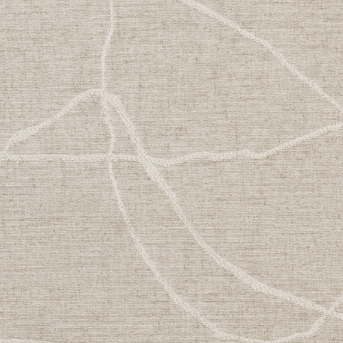 Fabric - Can Lis - Sand/Off-white