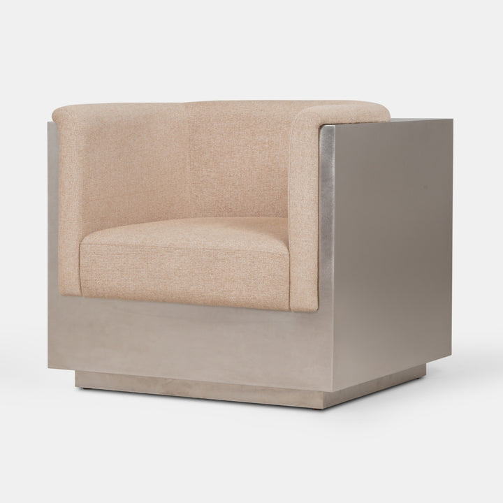 Cantera Stainless Steel Lounge Chair