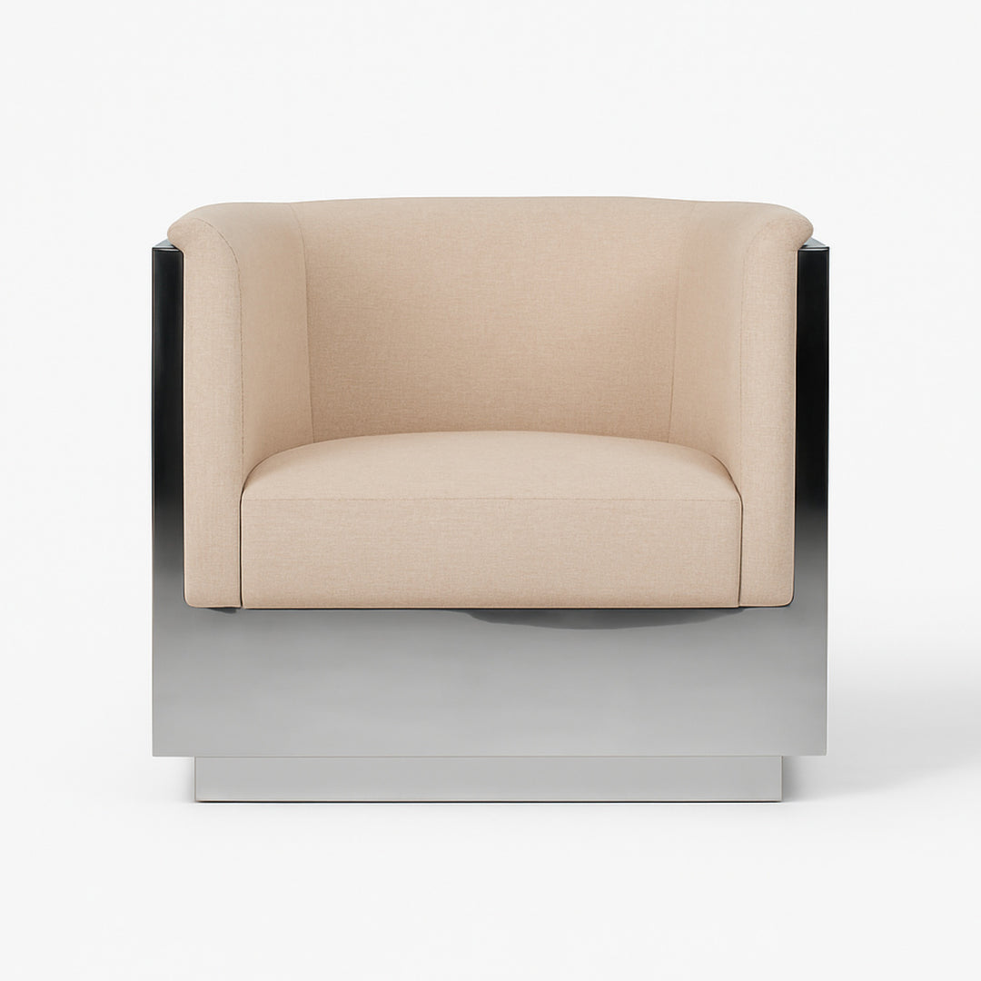 Cantera Stainless Steel Lounge Chair