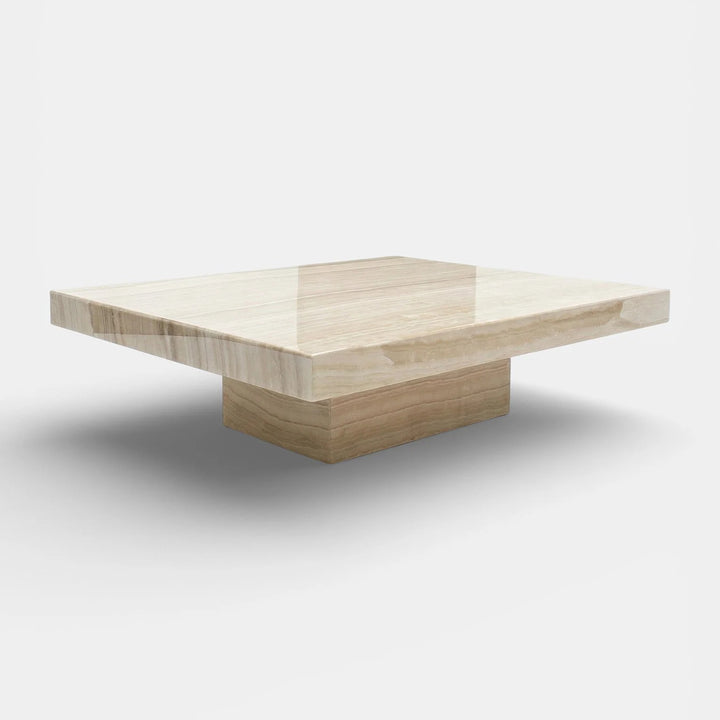 Cara Vanilla Onyx Coffee Table