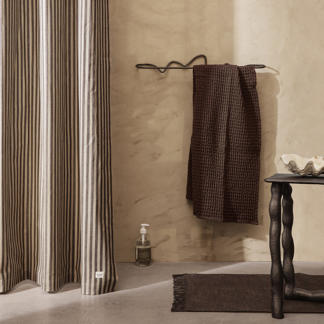 Chambray Shower Curtain