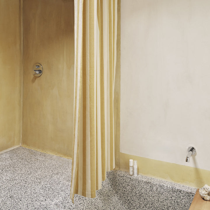 Chambray Shower Curtain