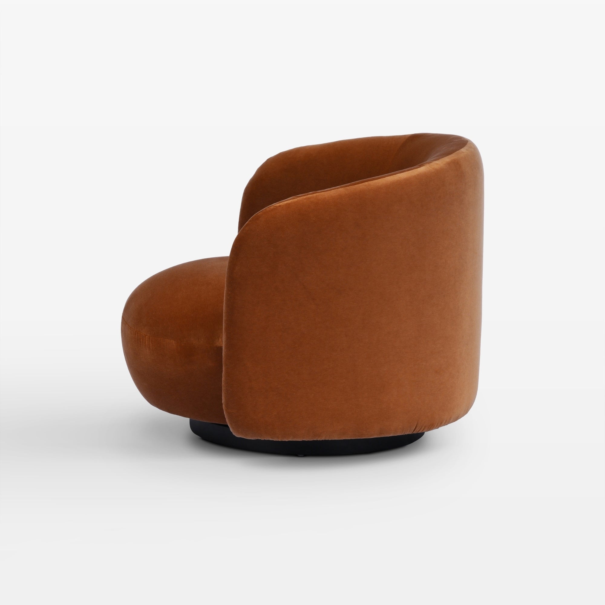 Collins Swivel Lounge Chair Velvet | Forom