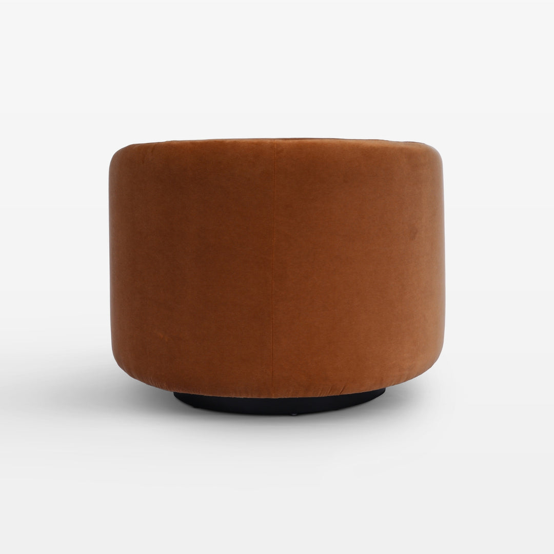 Collins Swivel Lounge Chair Velvet