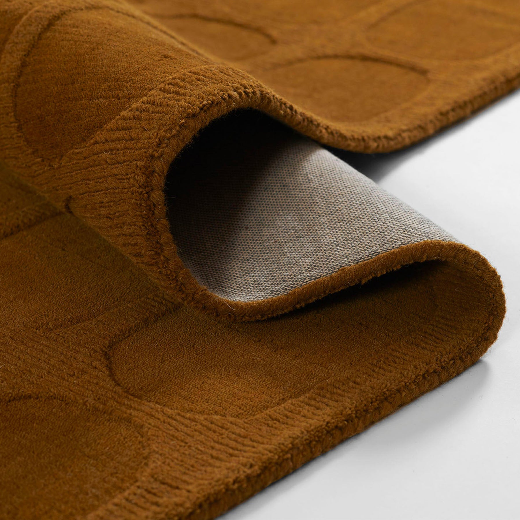 Organic Contour Rug Contour-2 Mustard Rug | Forom