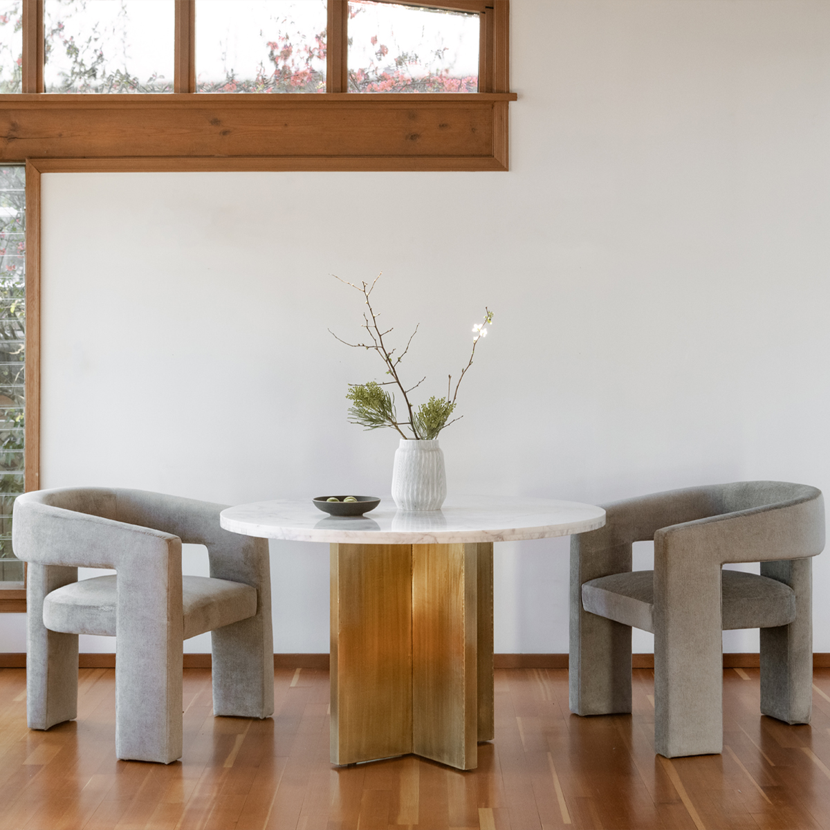 Croix Marble Dining Table