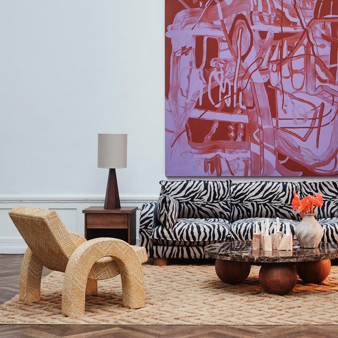 Arco Lounge Chair - Teide Ochre