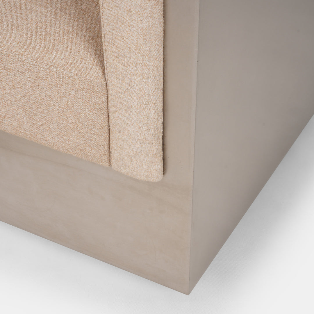 Cantera Stainless Steel Lounge Chair