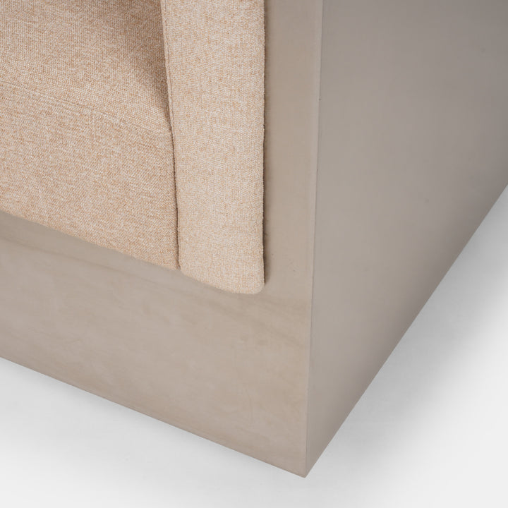 Cantera Stainless Steel Lounge Chair