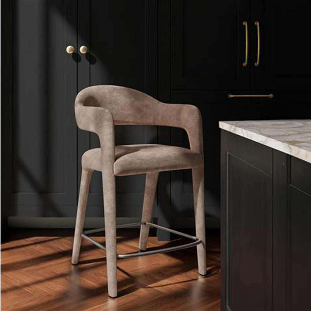 Daphne Camel Counter Stool