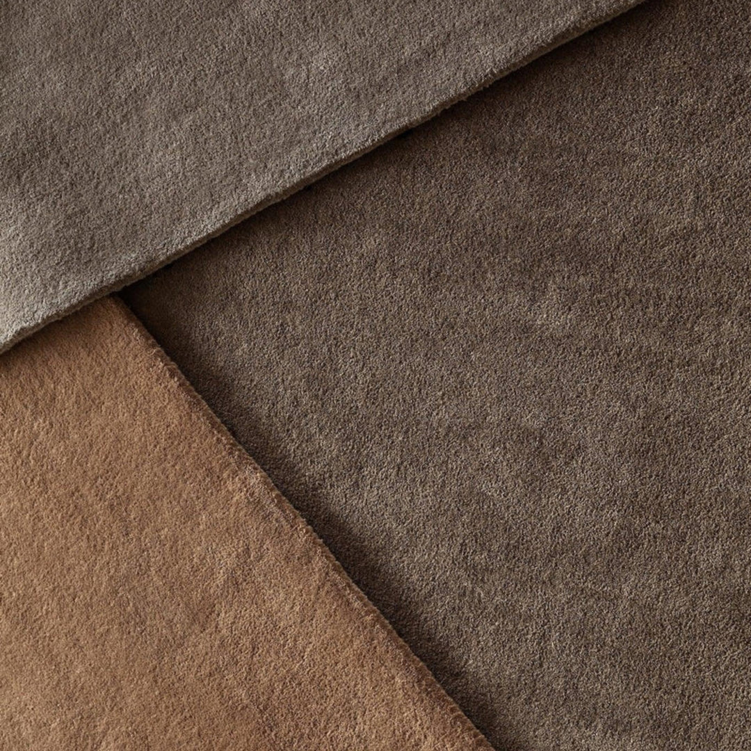 Dark Grey/Brown Earth Handtuft Rug