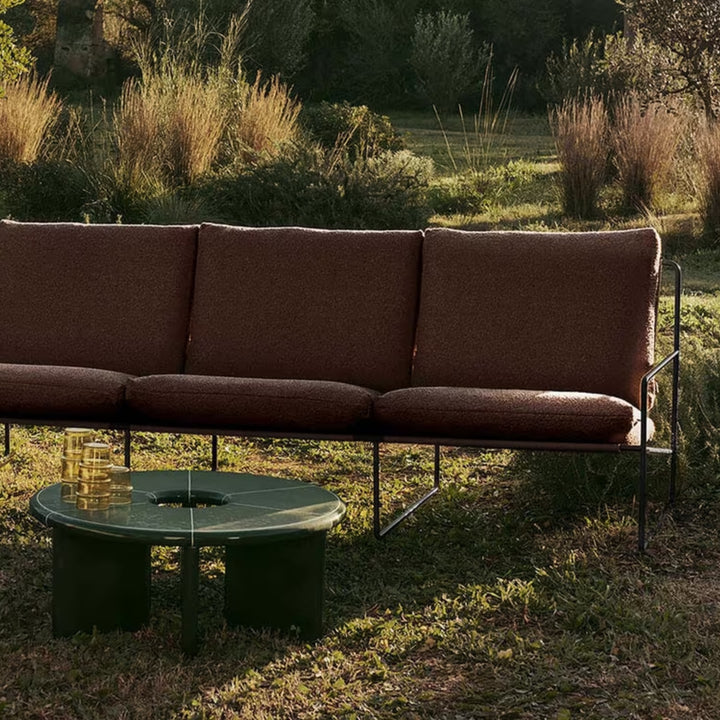 Desert 3-seater - Black - Pure Bouclé