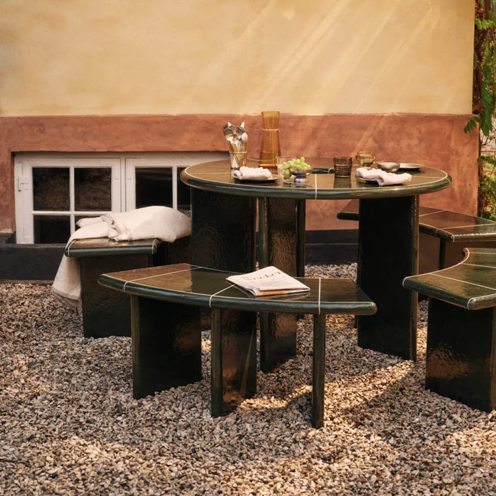 Deya Curved Bench - 110