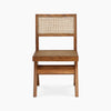 Jeanneret Armless Dining Chair - Natural - Floor Model - Grade B