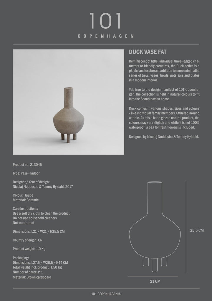 Duck Vase - Fat