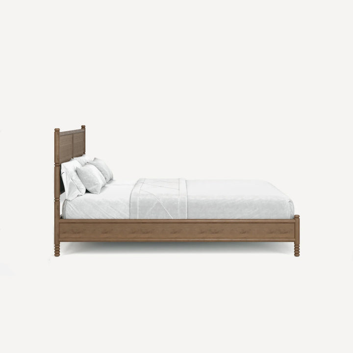 Ellis Cane Queen Bed
