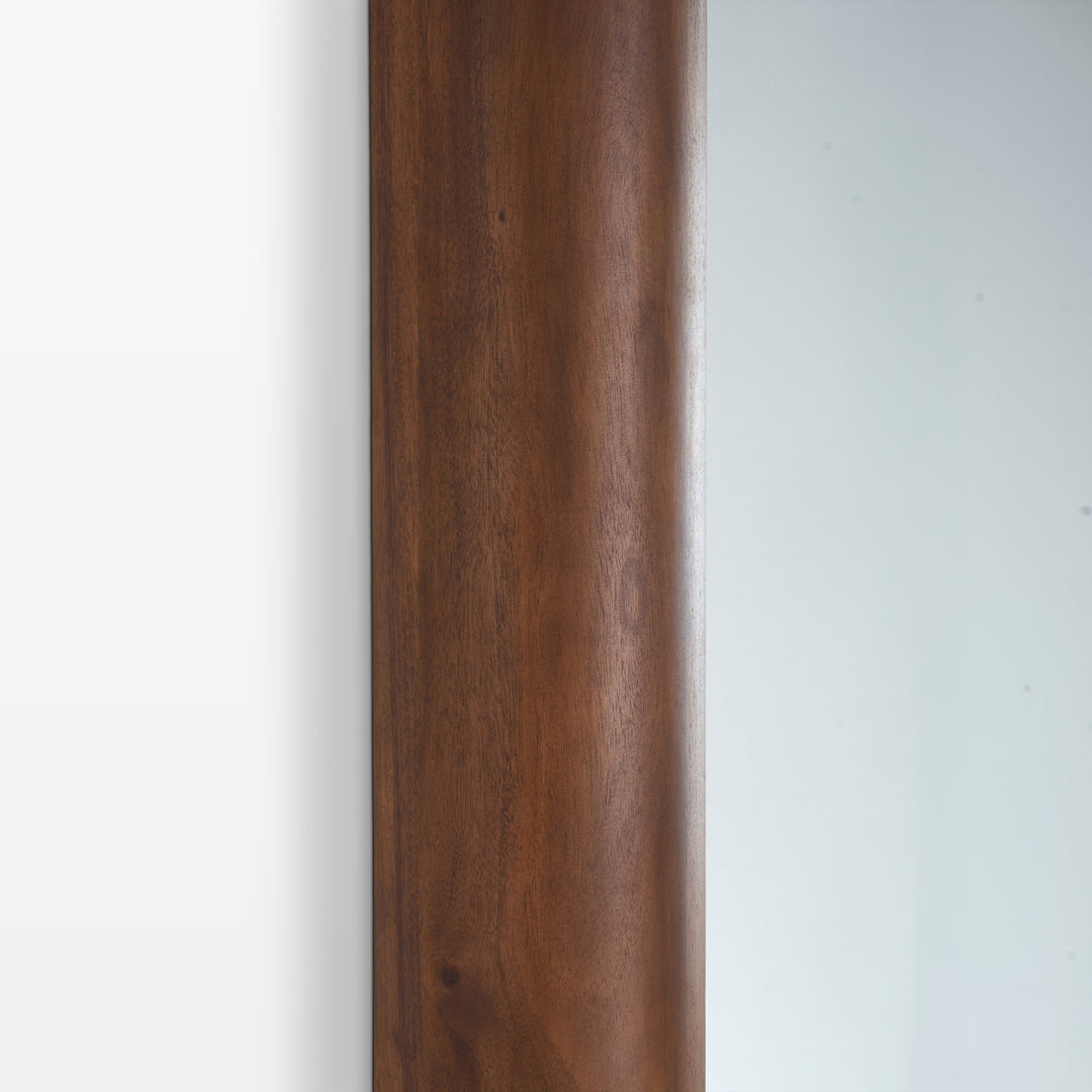 Elyse Floor Mirror - Mahogany