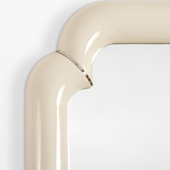 Elyse Floor Mirror - Off White
