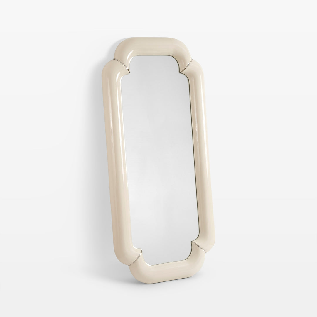 Elyse Floor Mirror - Off White