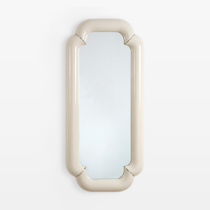 Elyse Floor Mirror - Off White