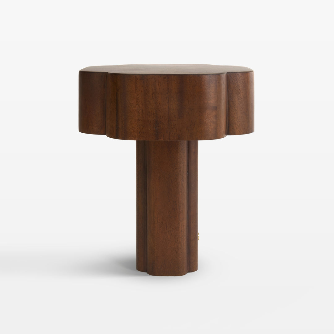 Elyse Portable Lamp - Mahogany