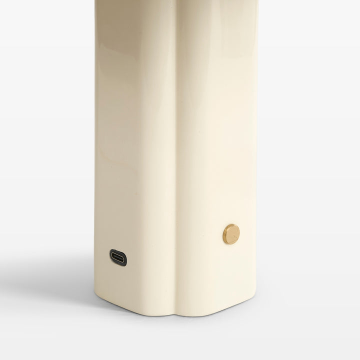 Elyse Portable Lamp - Off White