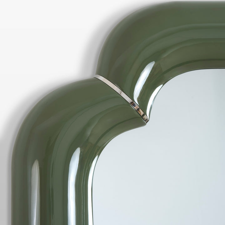 Elyse Wall Mirror - Deep Lichen Green