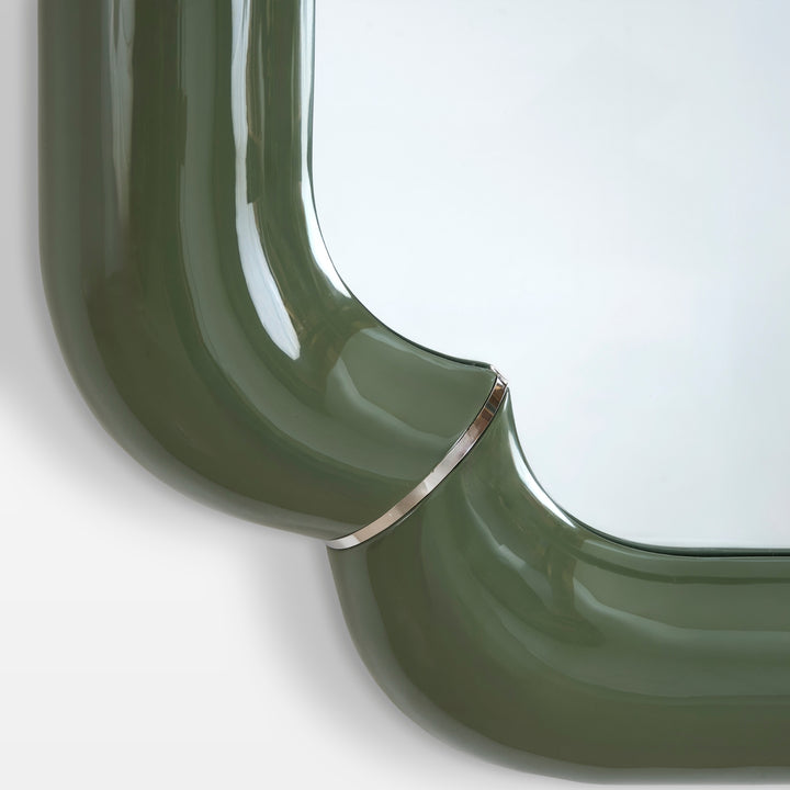 Elyse Wall Mirror - Deep Lichen Green