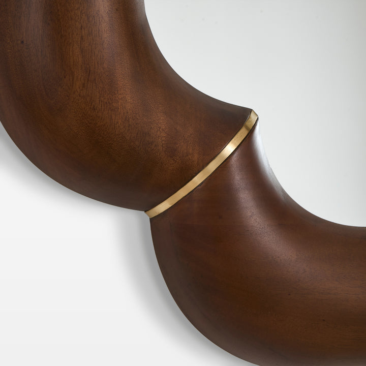 Elyse Wall Mirror - Mahogany