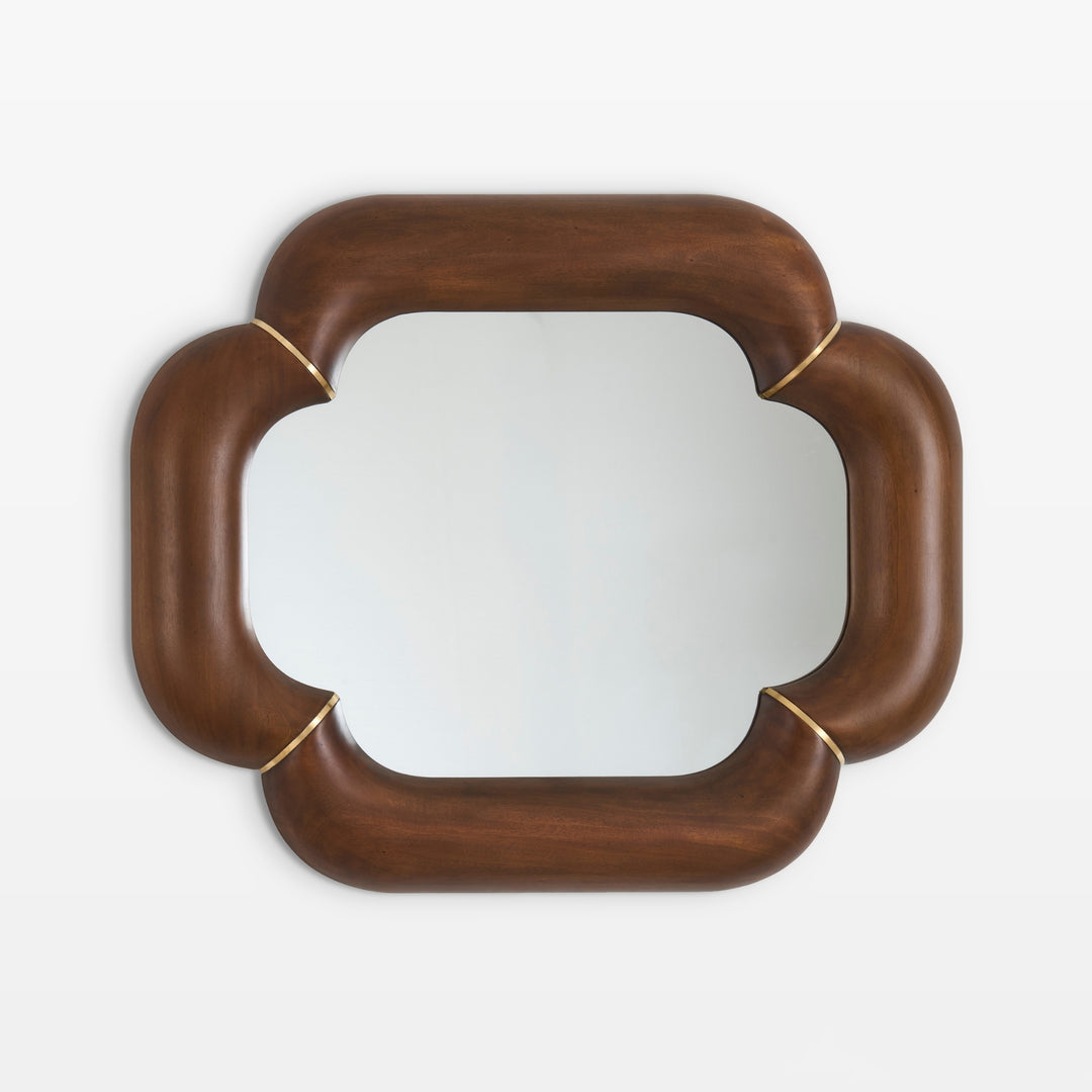 Elyse Wall Mirror - Mahogany