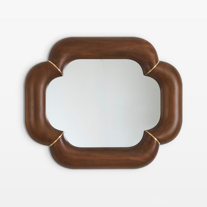 Elyse Wall Mirror - Mahogany