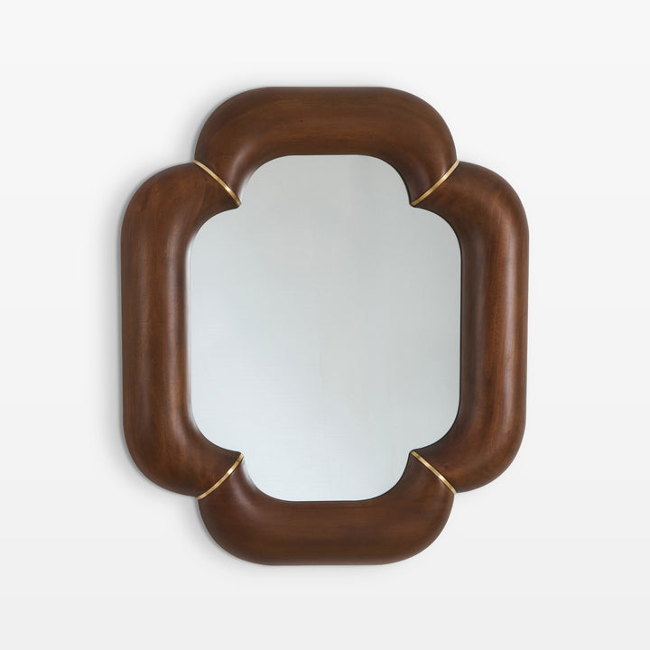Elyse Wall Mirror - Mahogany