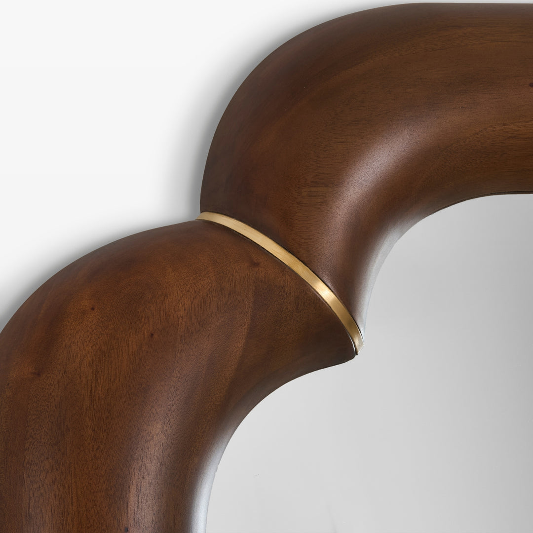Elyse Wall Mirror - Mahogany