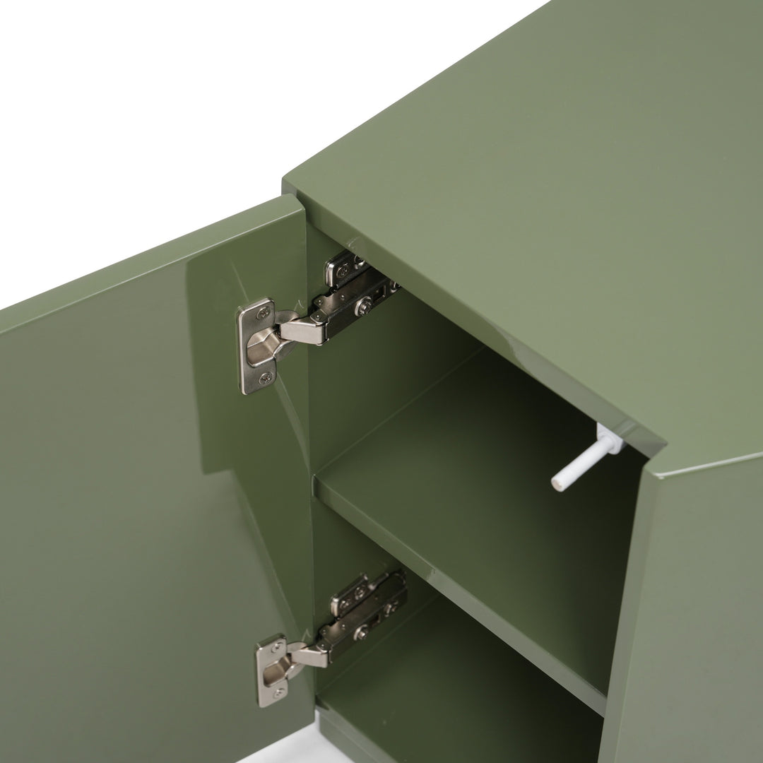 Eliza Side Table - Deep Lichen Green