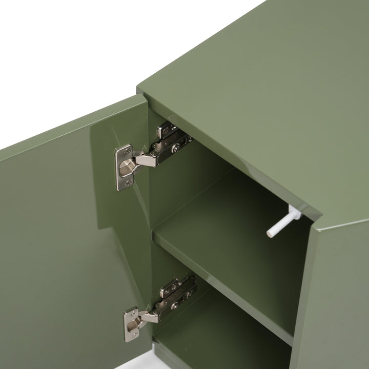 Eliza Side Table - Deep Lichen Green