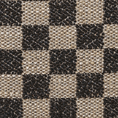 Fabric - Check - Sand/Black