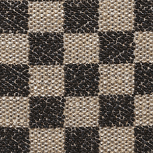 Fabric - Check - Sand/Black