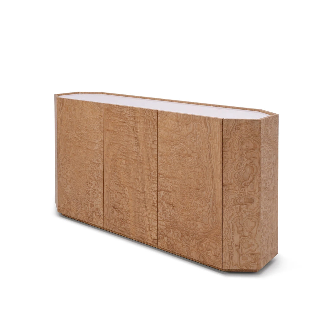 Facet Console Cabinet - Tamo Ash Natural