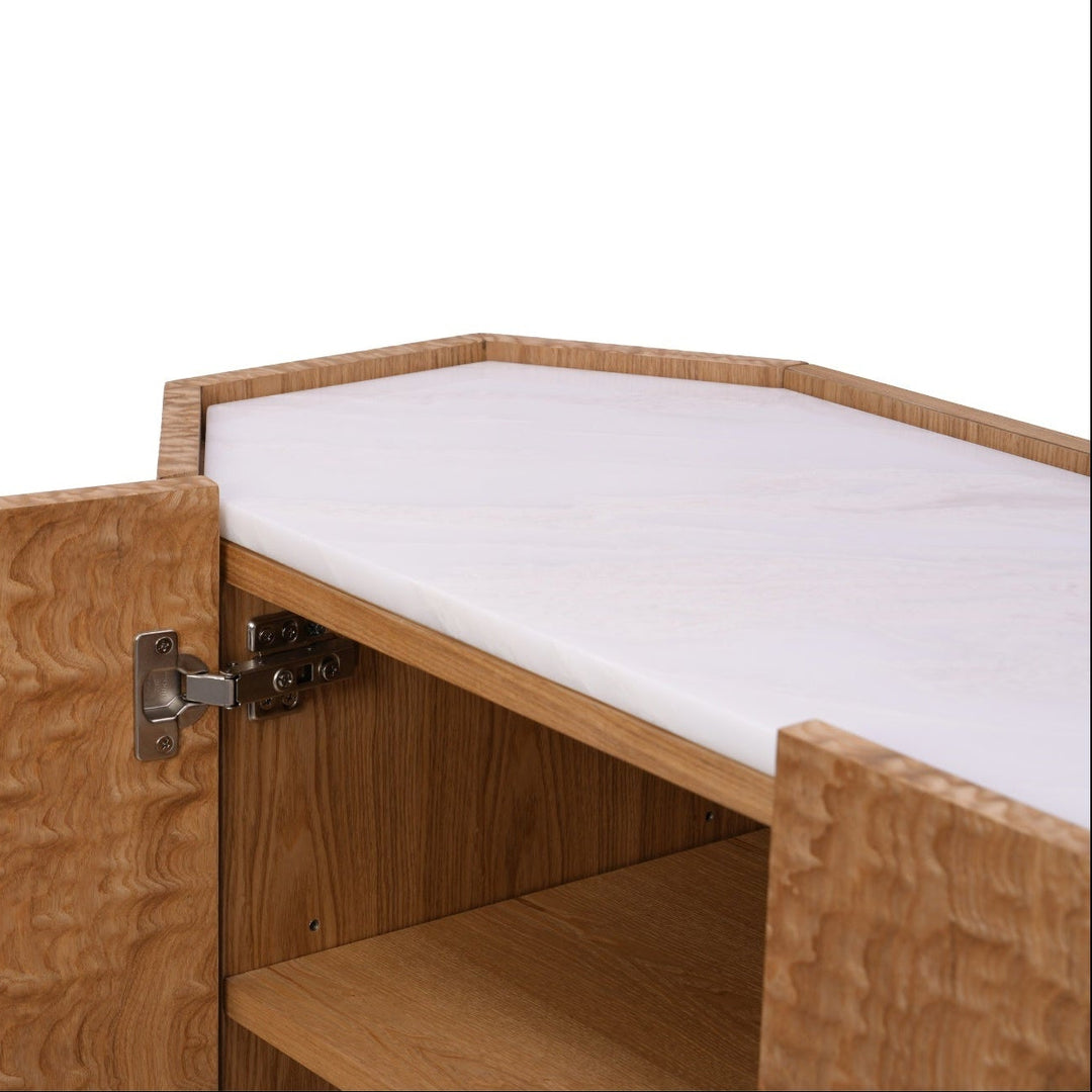 Facet Console Cabinet - Tamo Ash Natural