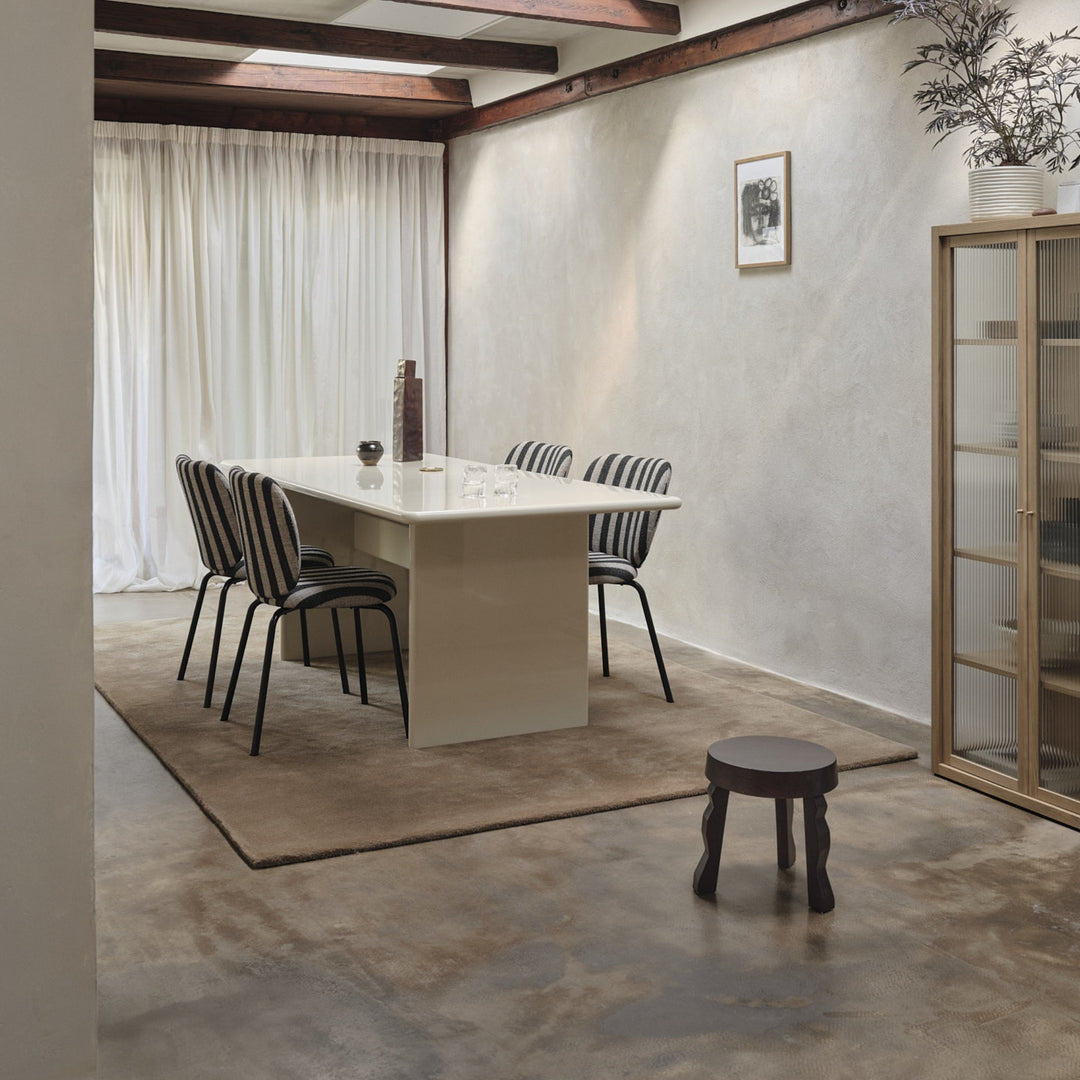 Faye Stool - Dark Stained Mango