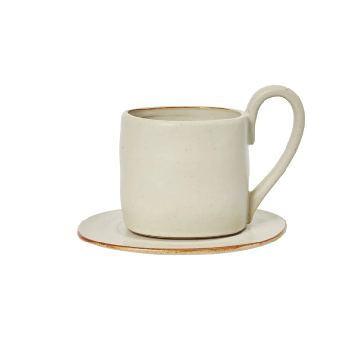 Flow Mug with Saucer