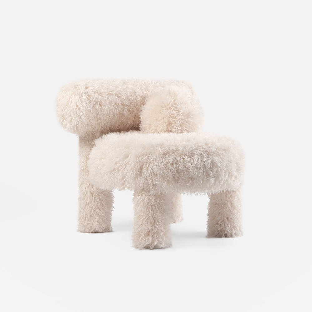 Low Chair Gropius CS1 Fluffy Edition