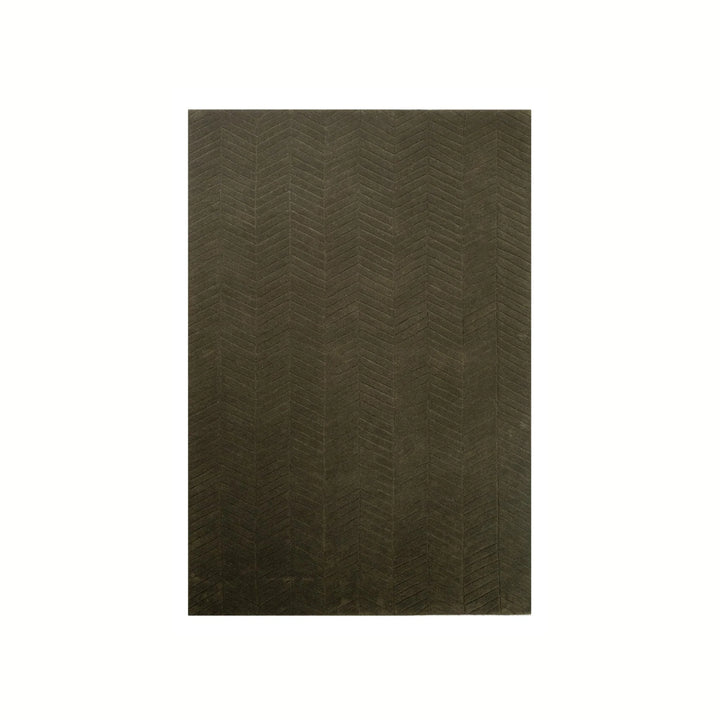 Forest Green Vein Surface Rug