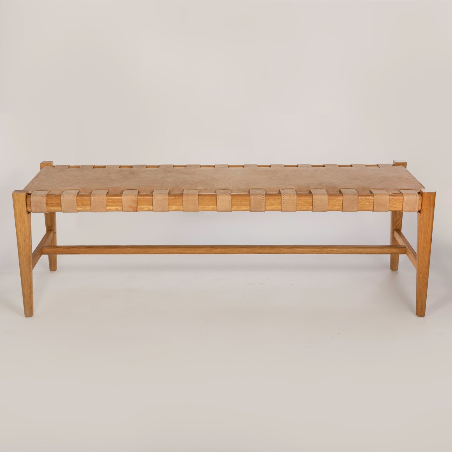 Pismo Leather Bench