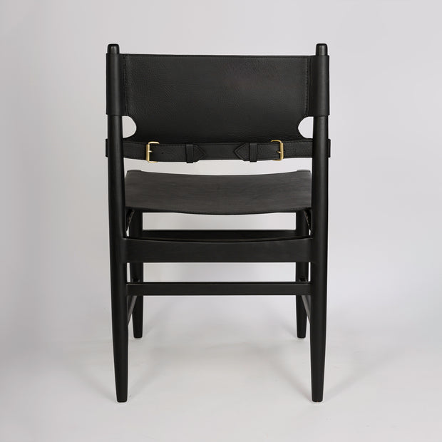 Cabrillo Leather & Oak Dining Chair
