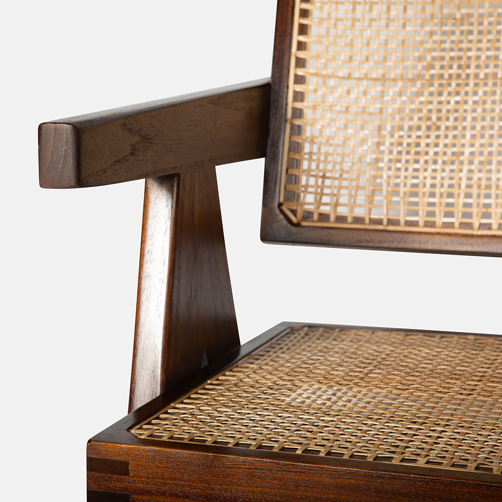 Jeanneret Floating Armchair - Natural Teak - Floor Model - Grade B