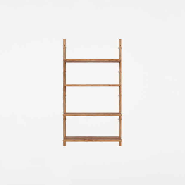 Shelf Library Single Section | Natural Oak